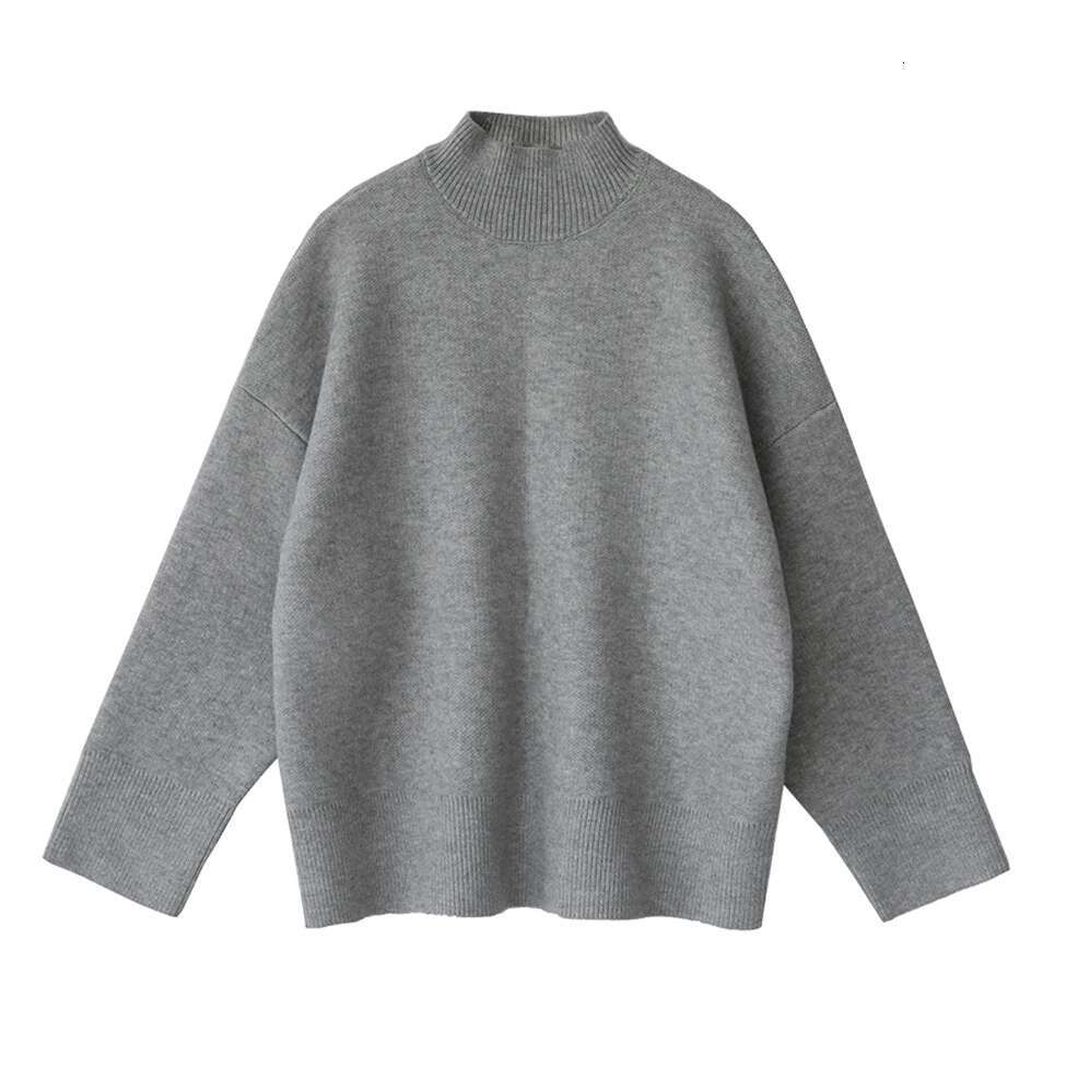 CHIC VEN Women's Sweater Solid Turtleneck Loose Pullover Womens Winter Sweaters Thick Warm Woman Tops Female Coat Autumn 2022