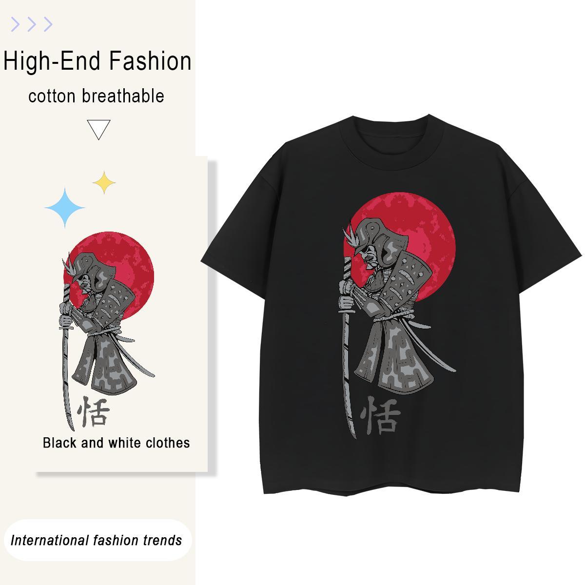 TOP Quality Woman T Shirts 230g Pure Cotton Crew Neck Breathable Hip Hop Street portrait Womens Tshirts High quality Oversized L-4XL Wear