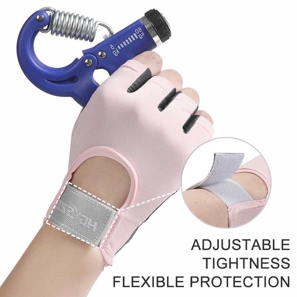 Fitn gloves for women non slip breathable shock-absorbing half finger sports bike yoga dumbbell weightlifting gloves unisex versionW241018