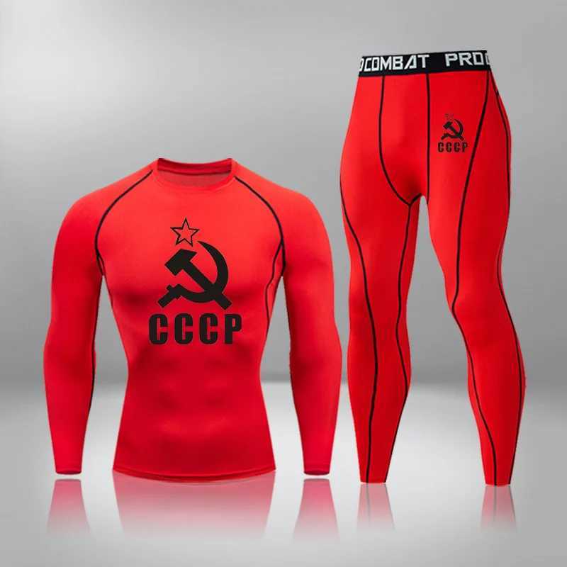 Men's Thermal Underwear Hot Selling High New Tights Base Layer Thermal Clothing Thermal Underwear Compression Men Long Johns Winter Thermal Under