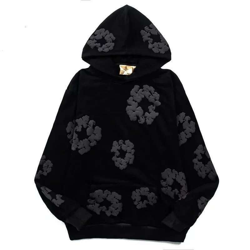 Y2k Men 3D Foaming Printed Cotton Women Sweatshrts Thicken Pullovers Long Sleeves Hoodies Fashion Man Winter Clothes