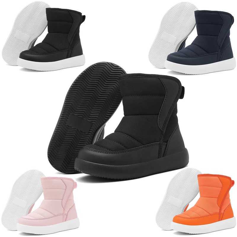 Boots Winter Warm Childrens Snow Boots Plush Top Anti slip Casual Childrens High quality Waterproof Cloth Shoes Thick Boys and Girls Cotton Shoes H241