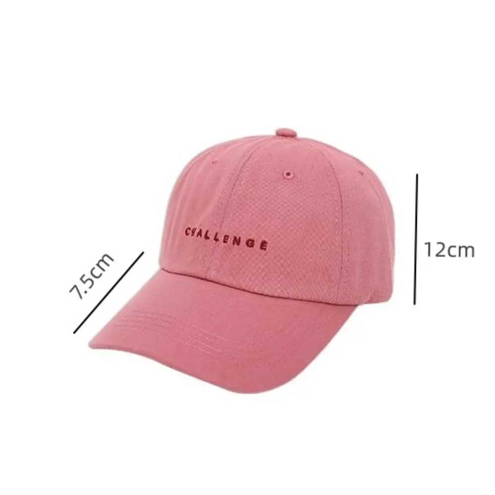 CHALLENGE Baseball Caps for Women Men Spring Summer Letter Embroidery Sun Snapback Visors Cap Casual Hip Hop Dad HatsX241018