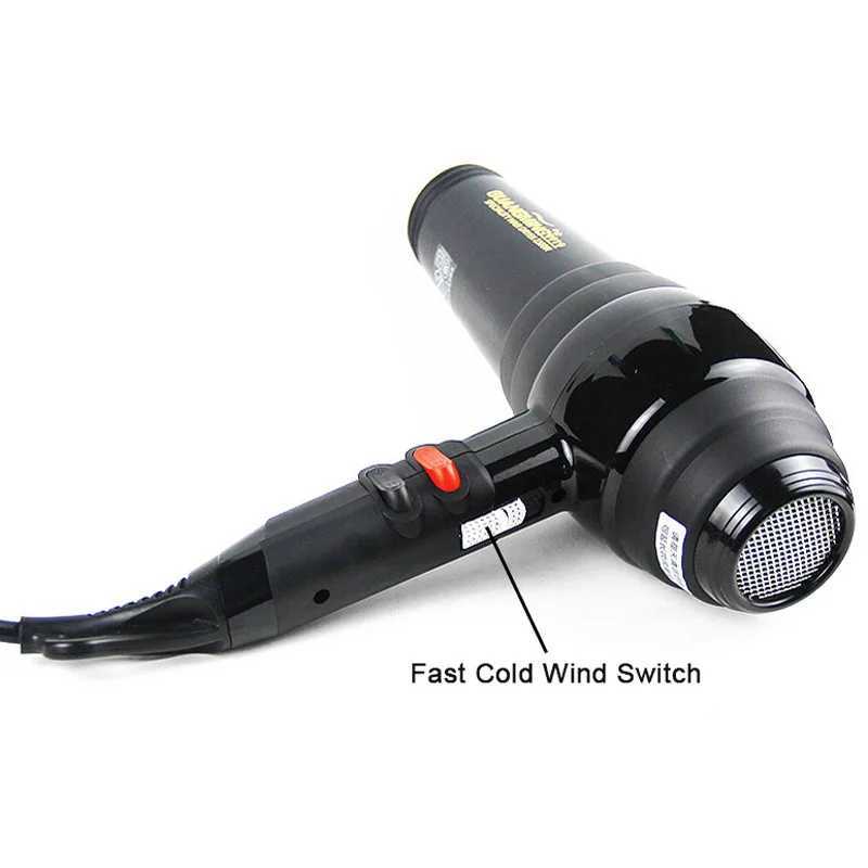 A 2300W professional powerful hair dryer with a large AC motor used for fast heating and cooling adjustment in hair salons W241018