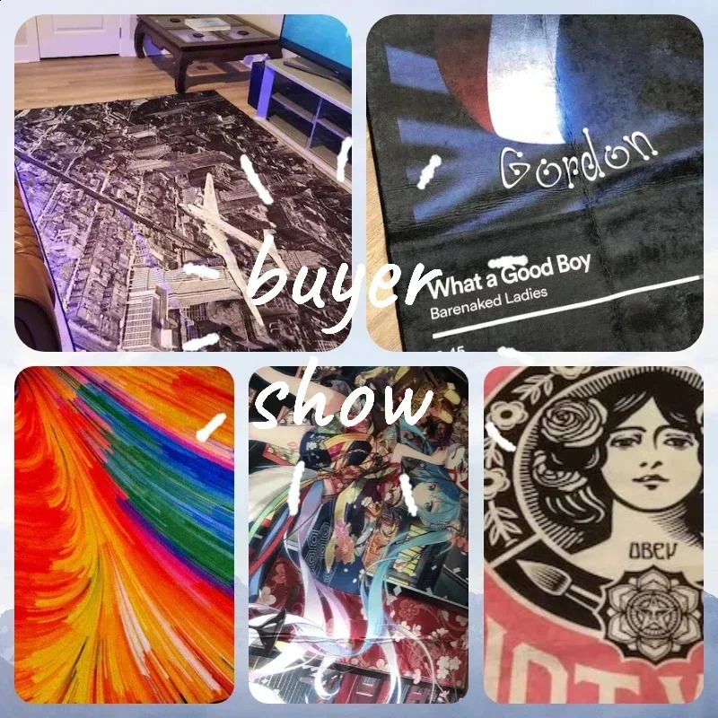 Blue Matisse Leaf Fashionable Retro Danish Pink Decorative Bedroom Living Room Modern Y2K Fashion Accent Carpet 1017 H260226