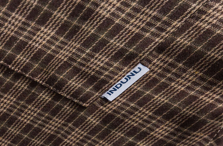 shanshi Men's shirts Spring Autumn Street Plaid Long Sleeve Shirt for Men and Women Loose BF Style Couple Versatile Student Casual Coat
