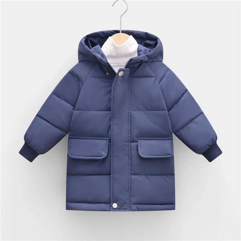 Winter autumn adult children thick cotton warm cotton boys girls apron Parka Coats youth jacket 3-10Y M241018