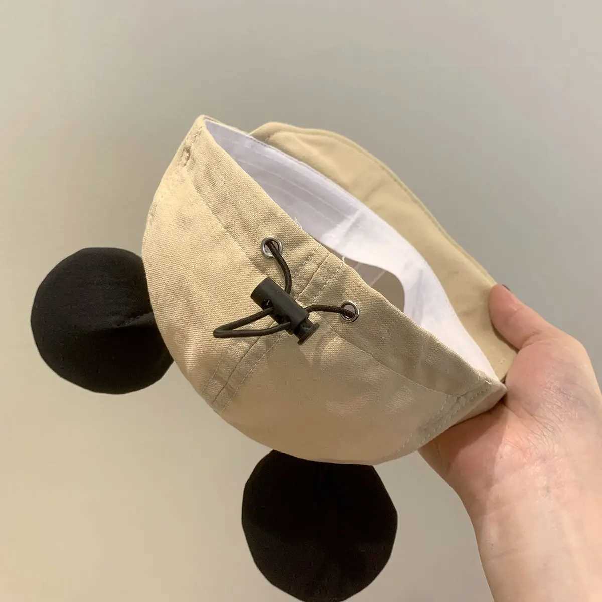 Cute Bear Ear Baby Hat Kids Boy Girl Soft Cotton Peaked Bonnet Caps Children Casual Sun Visor Hats LX241018