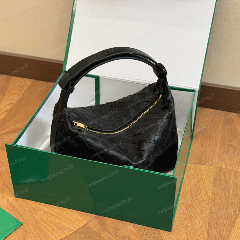 Designer Bag Tote jodie Woven Dumpling Bag Women's Bag New Underarm Tote Hobo Tote Leather crochet underarm bag Large capacity High quality interior zipper pocket