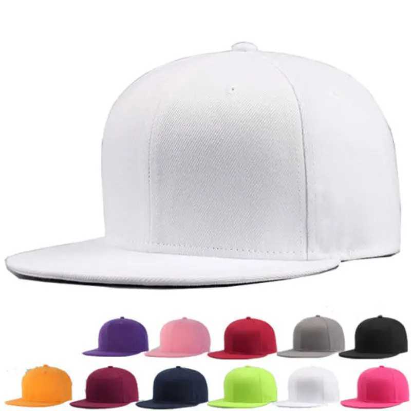 High Quality Hip-Hop Hat Mens Women Baseball Caps Multi Color Adjustable Snapback Sport Unisex for AdultX241018