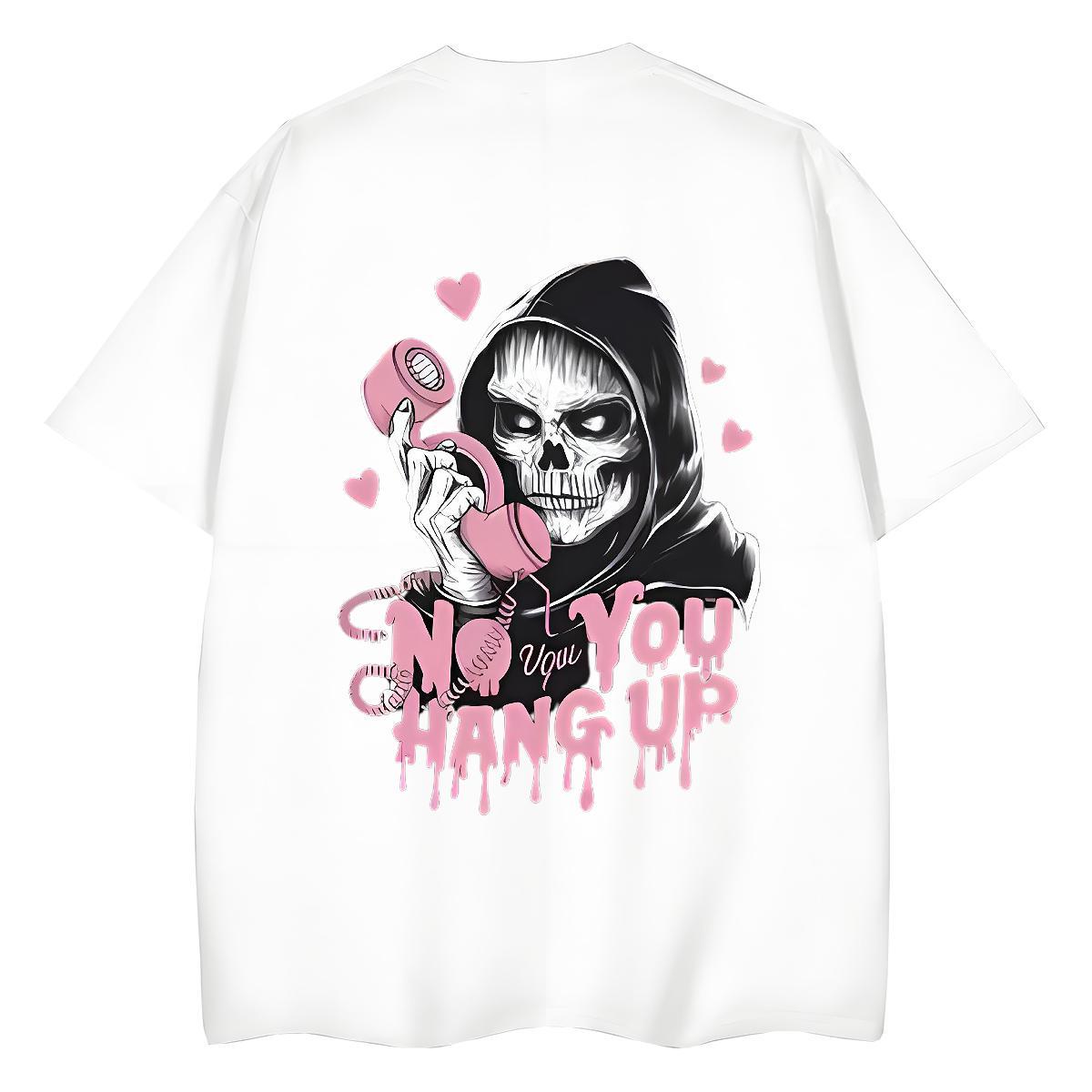 DIY T Shirts Women 230g Cotton Breathable Casual phone Women Tees Unisex Custom Print Plus Size Clothings