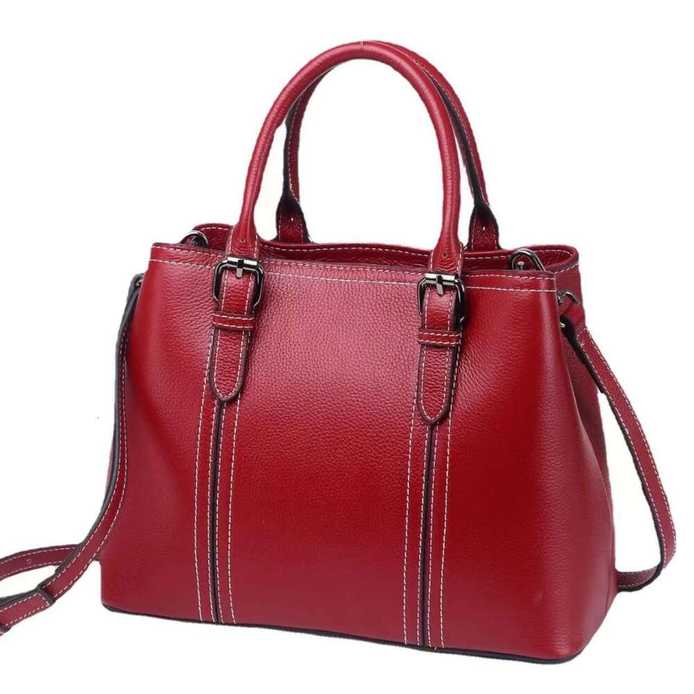 2024 Spring Leather Tote Commuter For Women Design Handbag Shoulder Bag Ladies Travel Working Crossbody Bags