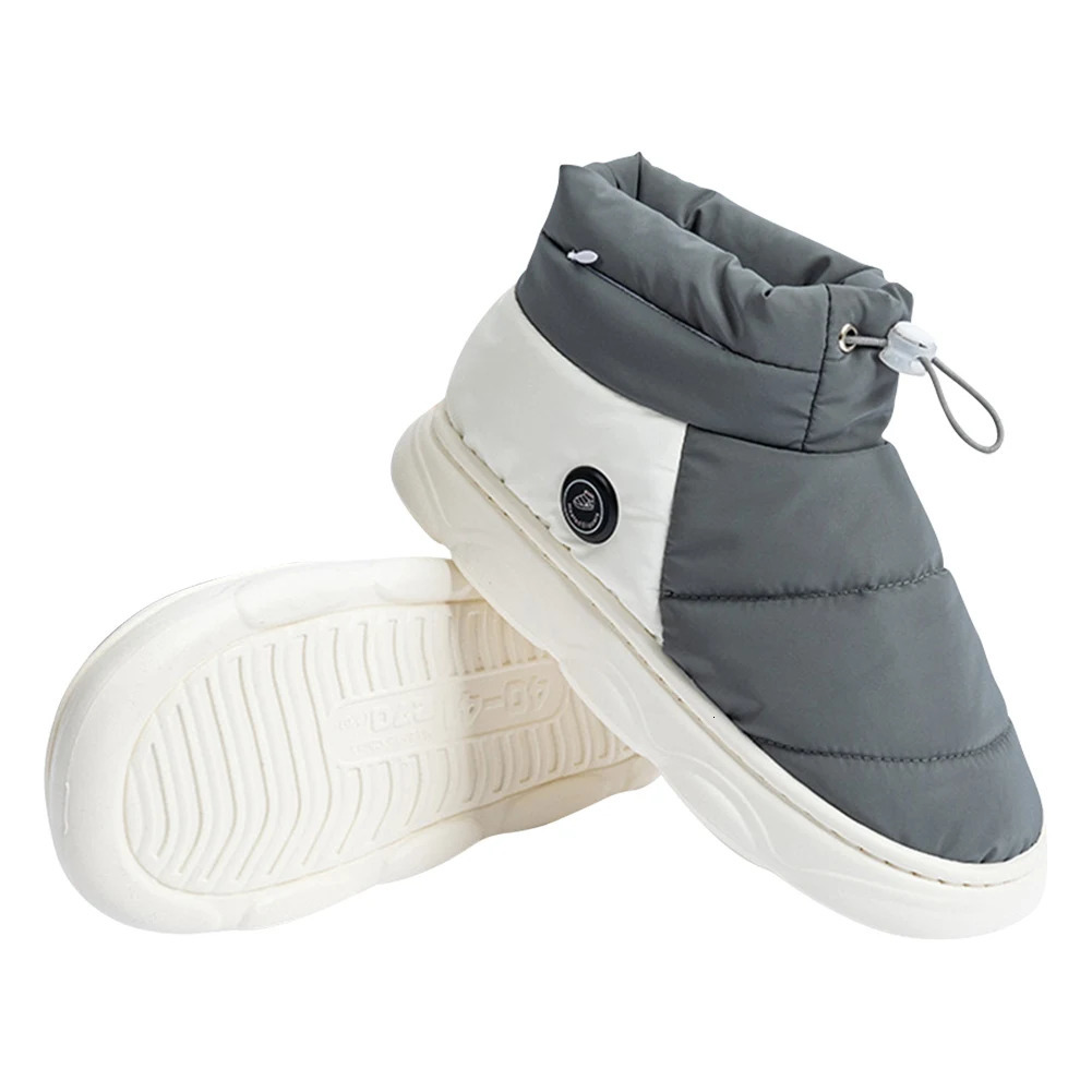 Neutral winter heating shoes rechargeable electric heating slider warm snow boots warm shoes241018