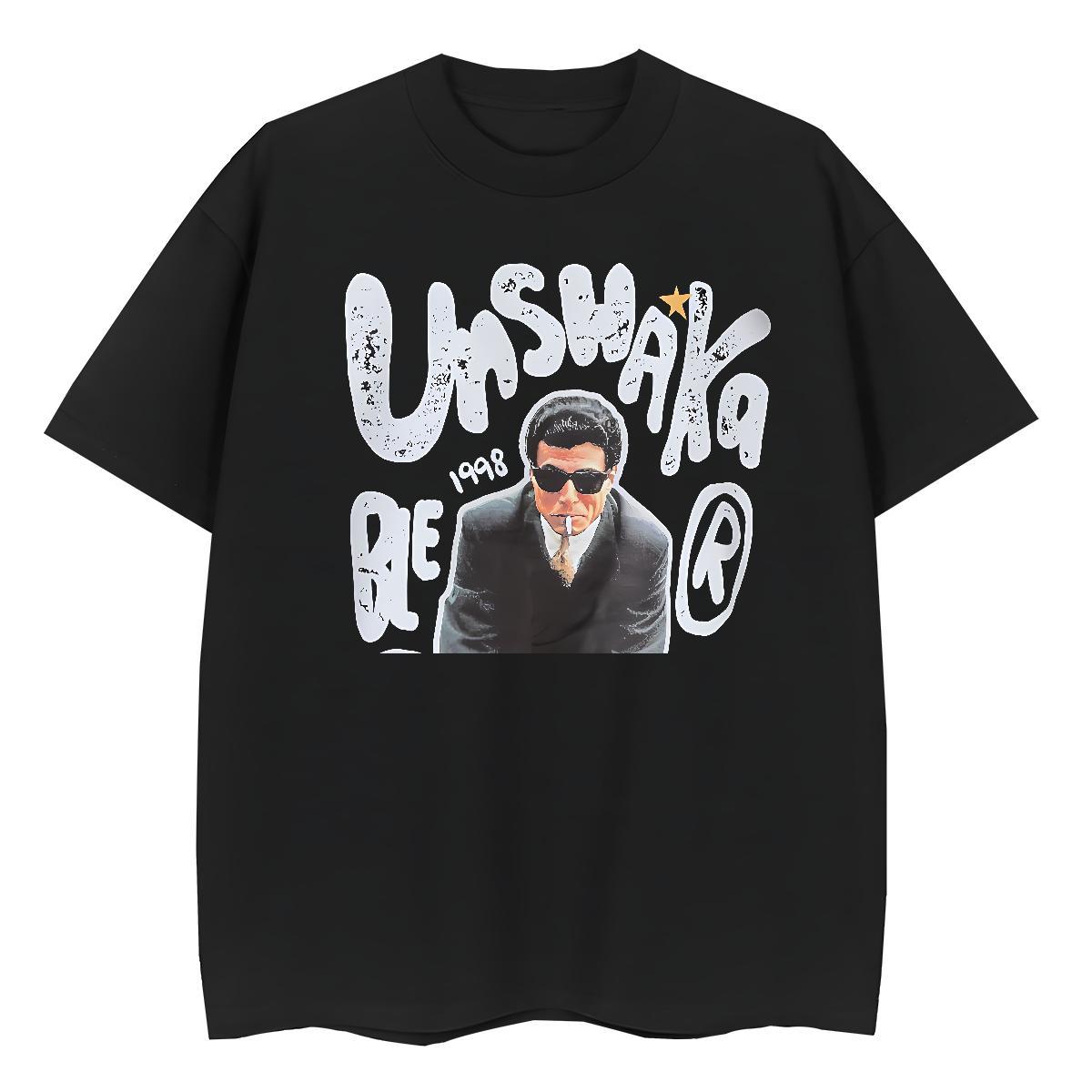 Designer Women T Shirts 230g 100% Cotton Short Sleeve O-Neck Sports Street Wear portrait Women Tshirts Comfortable DIY Anime Printed Top Tees