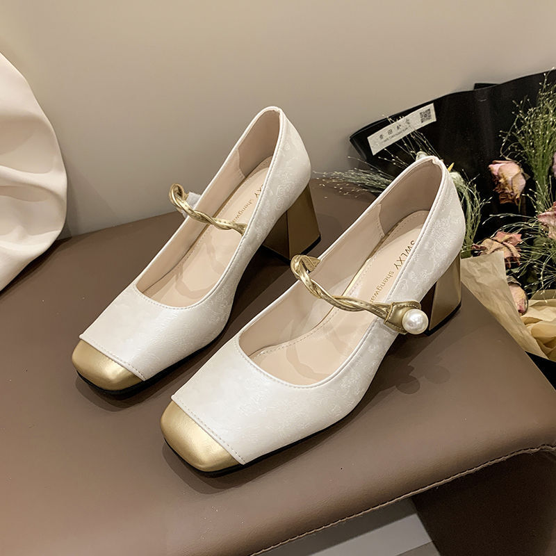 New Chinese Style Baotou Half Slippers For Women To Wear On The Outside Summer Gentle Fairy With A Matching Skirt And Mary Jane Sandals Ddmythur