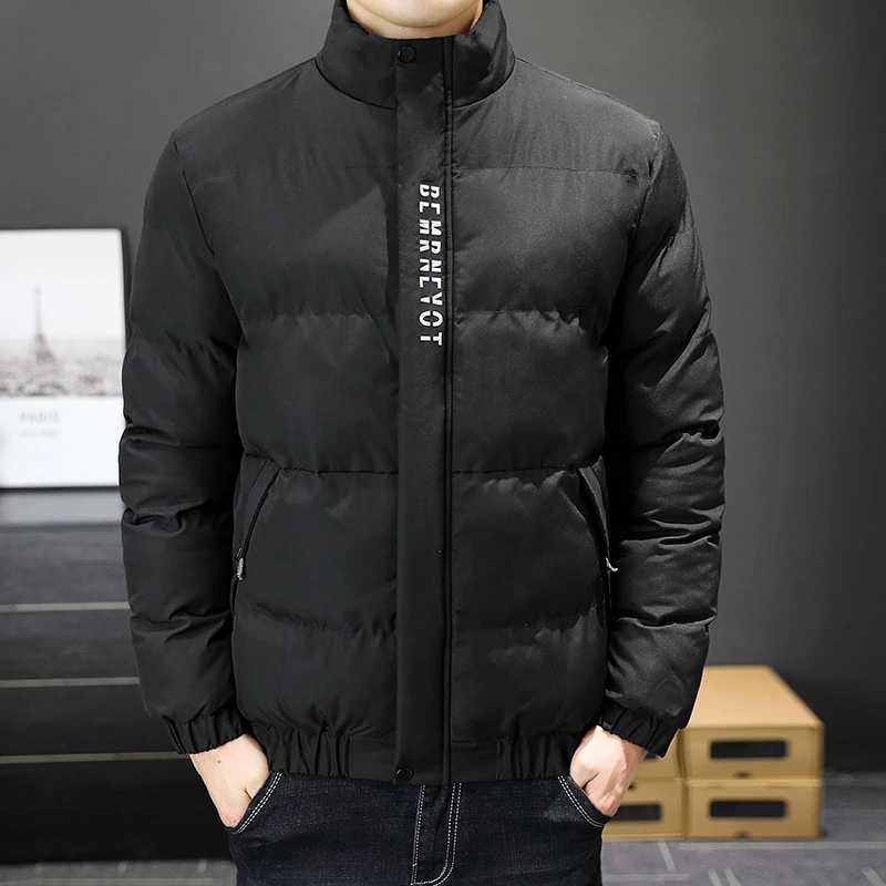 Male Brand Casual Loose Stand Collar Down Coats Outdoor Thicken Warm Outerwear Mens Winter Parkas Jackets Down Jackets LX241018