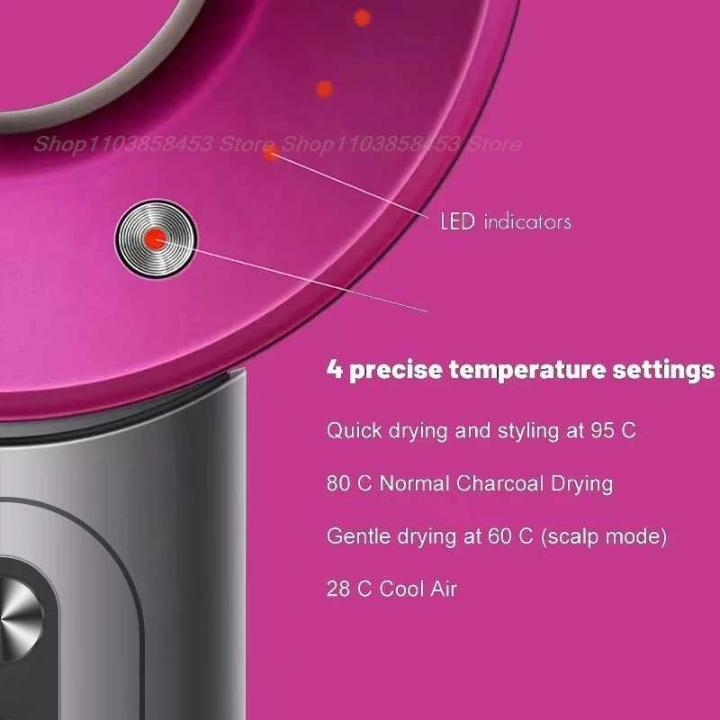 Leafless Hair Dryer Negative ion Hair Care Professional Fast Drying 220V Home Strong Hair Dryer Constant Anion Electric Hair Dryer W241018