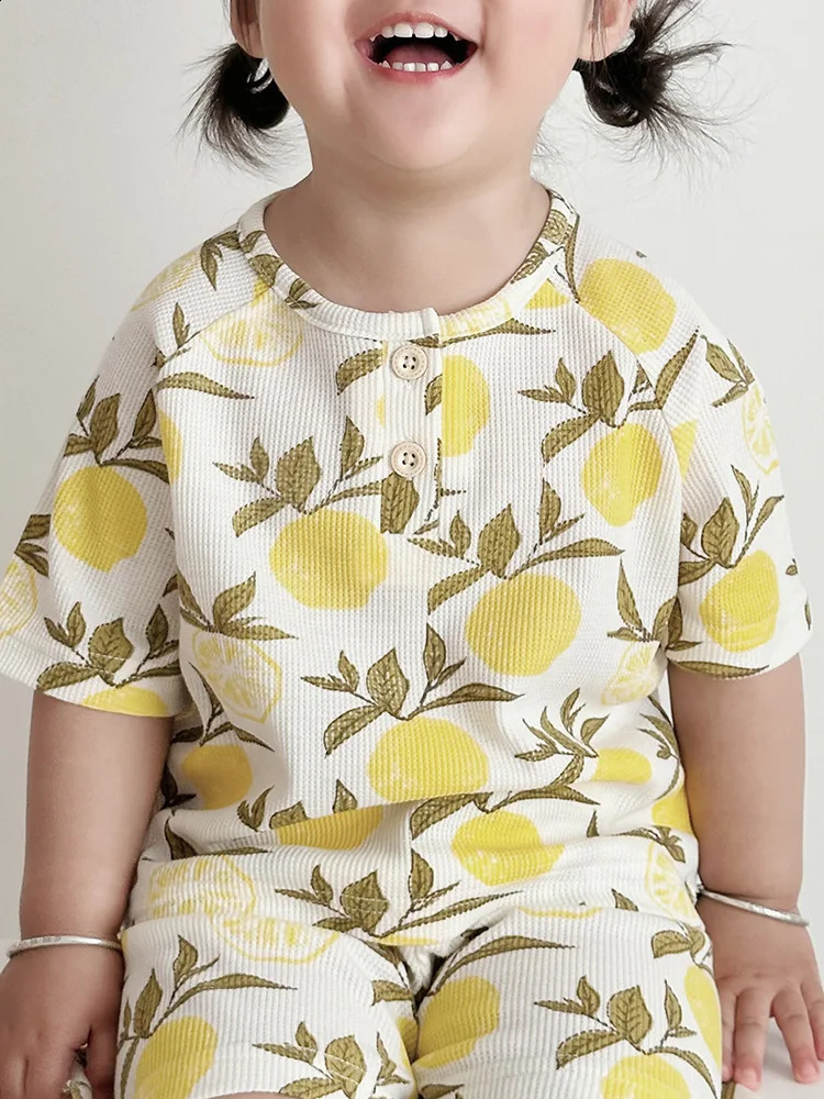 MILANCEL Kids Pyjama Set Animal Style Boys Sleeper Wear Cute Indoor Clothing Set 241017