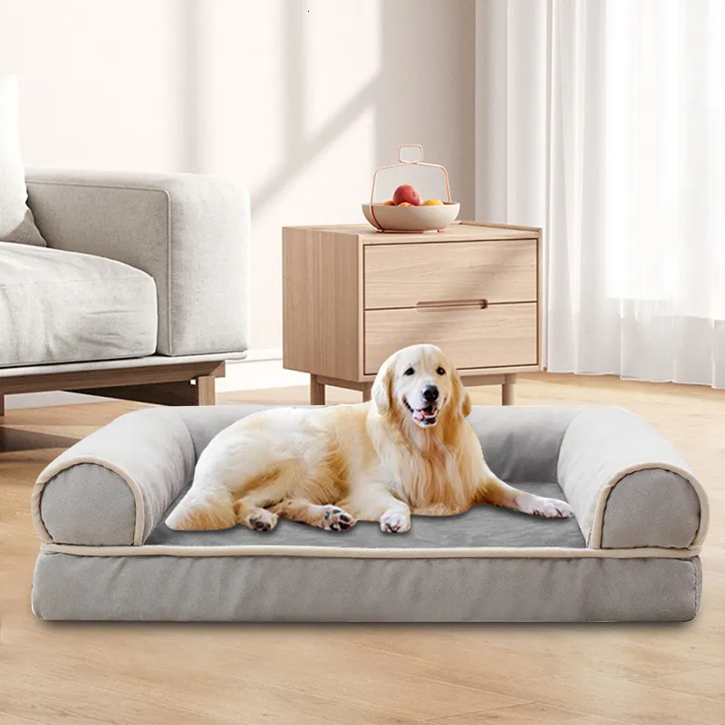 New Dog Beds Furniture Kennels Pens Square Washable Pet Bed For Dog Bed Cats Sofa Beds For A Small Dog Puppy Sofa For Dog Sofa Warm Blanket Winter