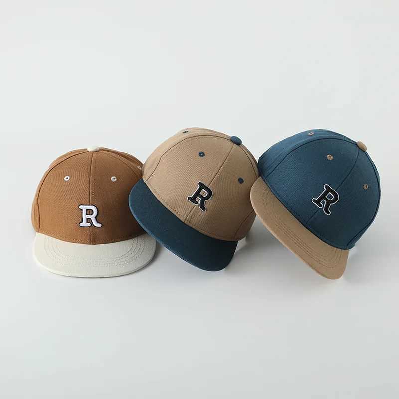 Fashion Boy Girl Baby Peaked Cap Children Embroidery Letter Baseball Hat Toddler Outdoor Cotton Sunscreen Caps Kid Casual Hats LX241018