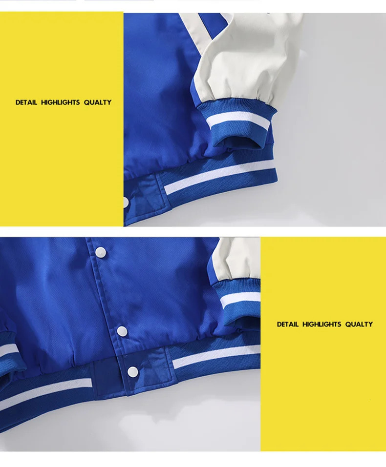 Trendy Loosefit Baseball Jacket For Men Casual American Style Preppy Fashion Thin Regular Length Student Spring Autumn Wear 241018