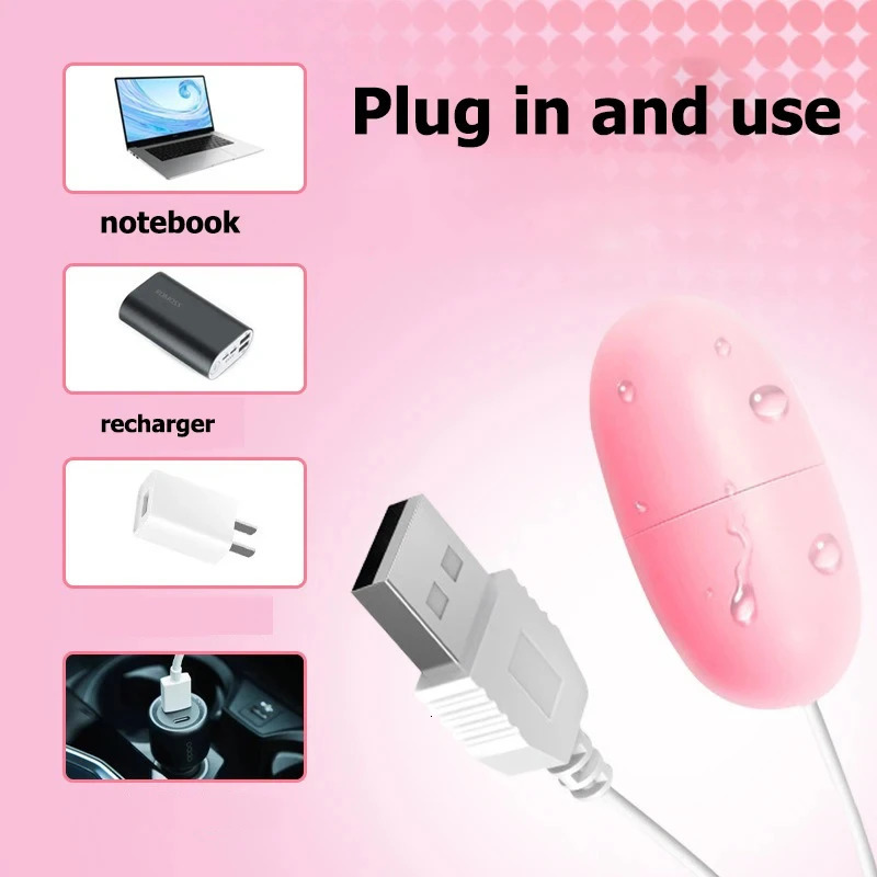 2PC USB vaginal massager Gspot clitoral stimulator tongue oral licking vibrator powerful sex toy female double vibrating egg 241009