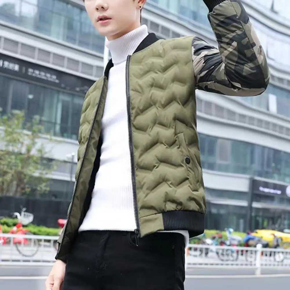 New Fall And Winter Mens Outdoor Casual Versatile Fashion Collar Light Short Down Jacket Trendy Padded Thickened Jacket LX241018