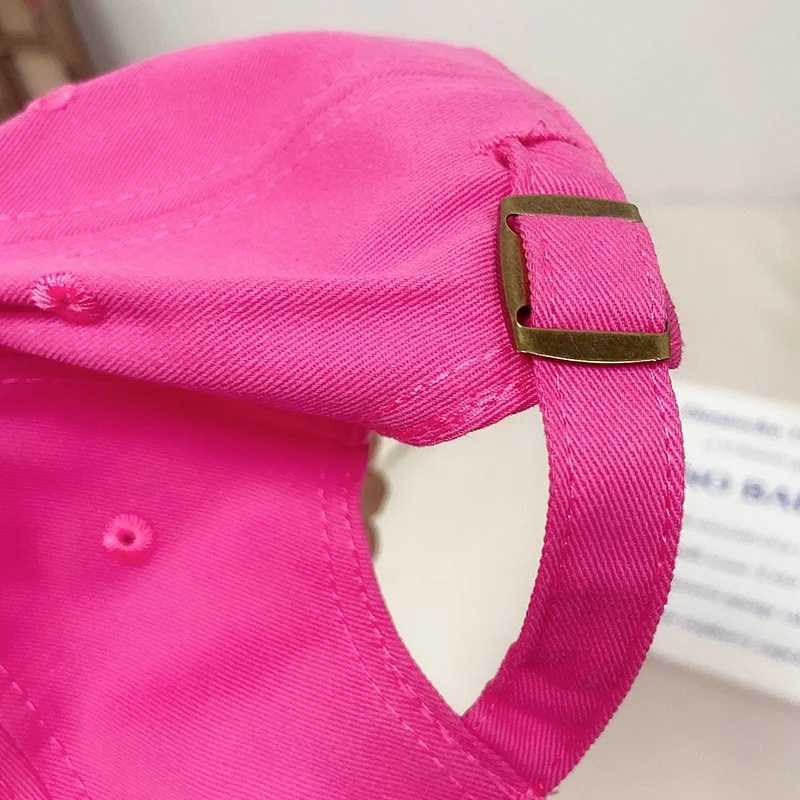 Baby Girl Boy Baseball Caps Summer Autumn Fashion Letter Embroidery Kids Hats Adjustable Casual Caps Outdoor Visor Hats LX241018