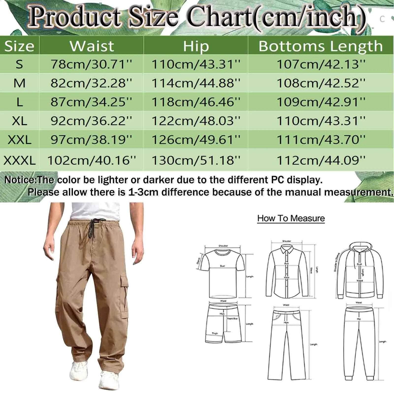 Autumn Multi Pocket Workwear Pants Men Cargo Pants Straight Tube Multifunctional MenS Casual Pants Oversized MenS Pant 241010