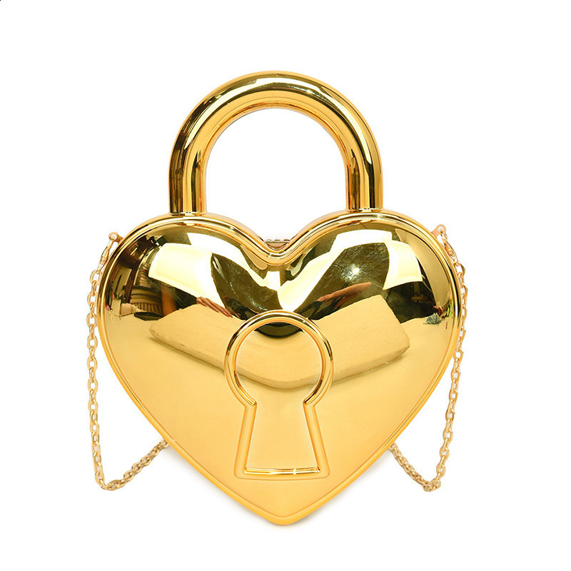 Acrylic box bag niche womens bag ins trendy chain crossbody bag internet celebrity love heart mouth red envelope R250317