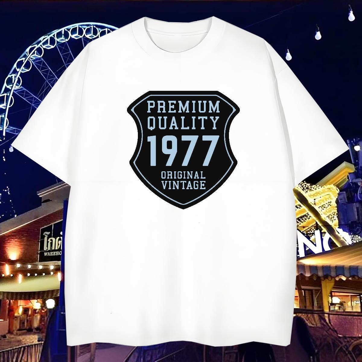 TOP Quality Man T Shirts 100% Cotton 230g letter Street Wear DIY Breathable Short Sleeve Men Clothes T-Shirt DIY Customized Tops Tees