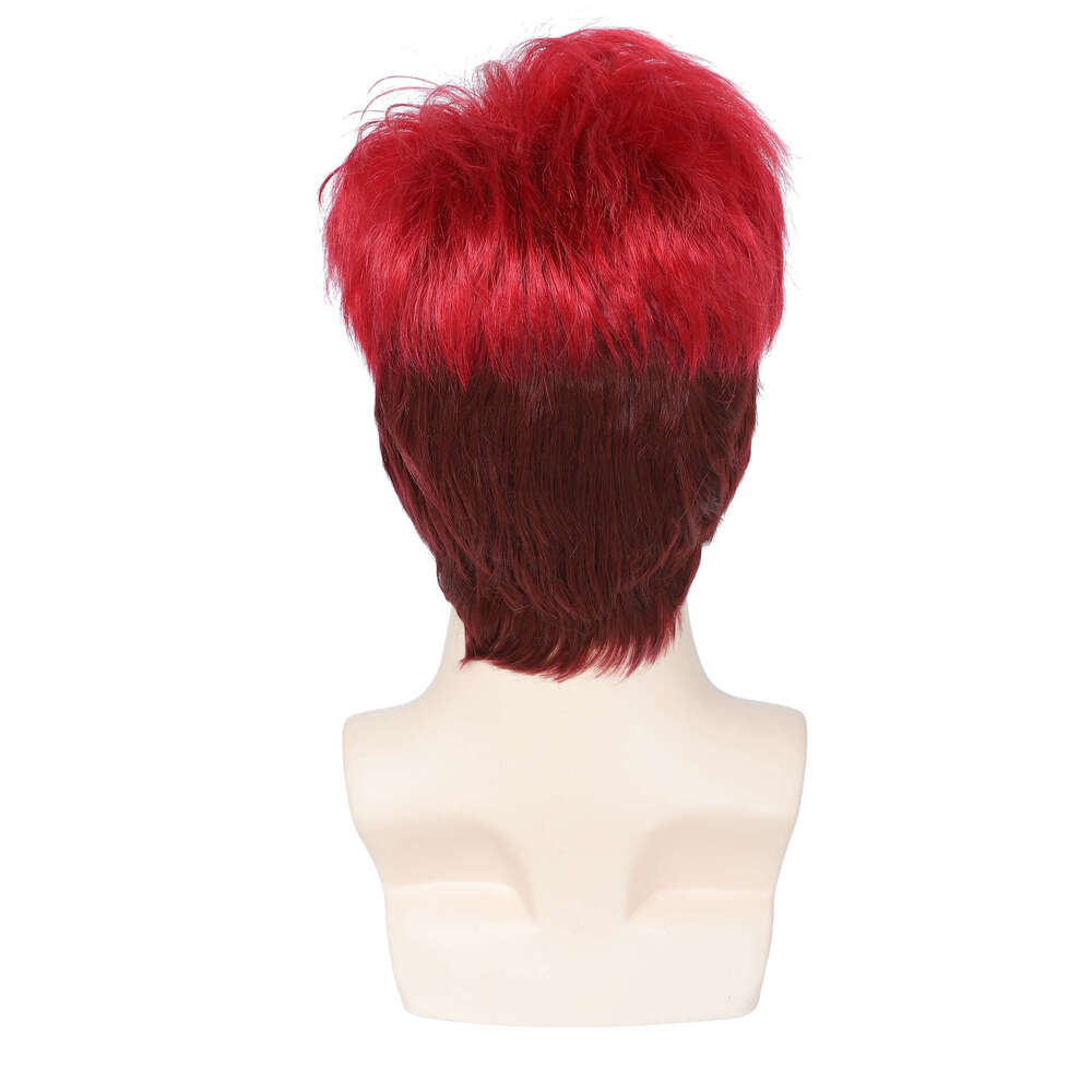 New High Temperature Silk Fluffy Short Roll Wig Cover