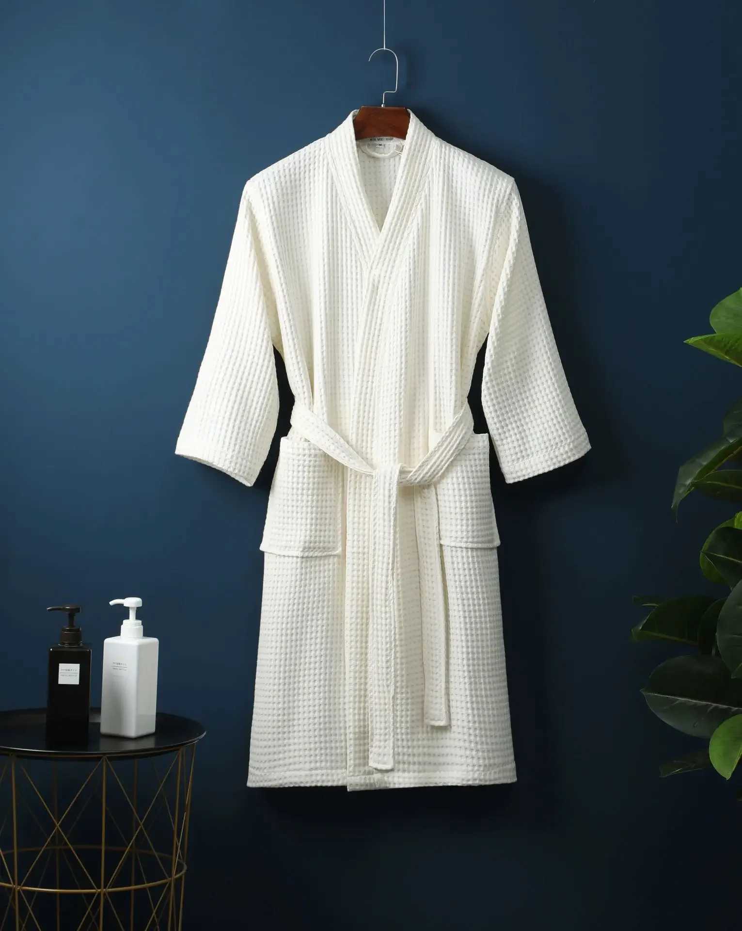 Bathrobe Men 100% Cotton Towel Terry Kimono Bath Robe Thick Warm Winter Dressing Gown Women Hotel Sleepwear Bridesmaid RobesXJ241018