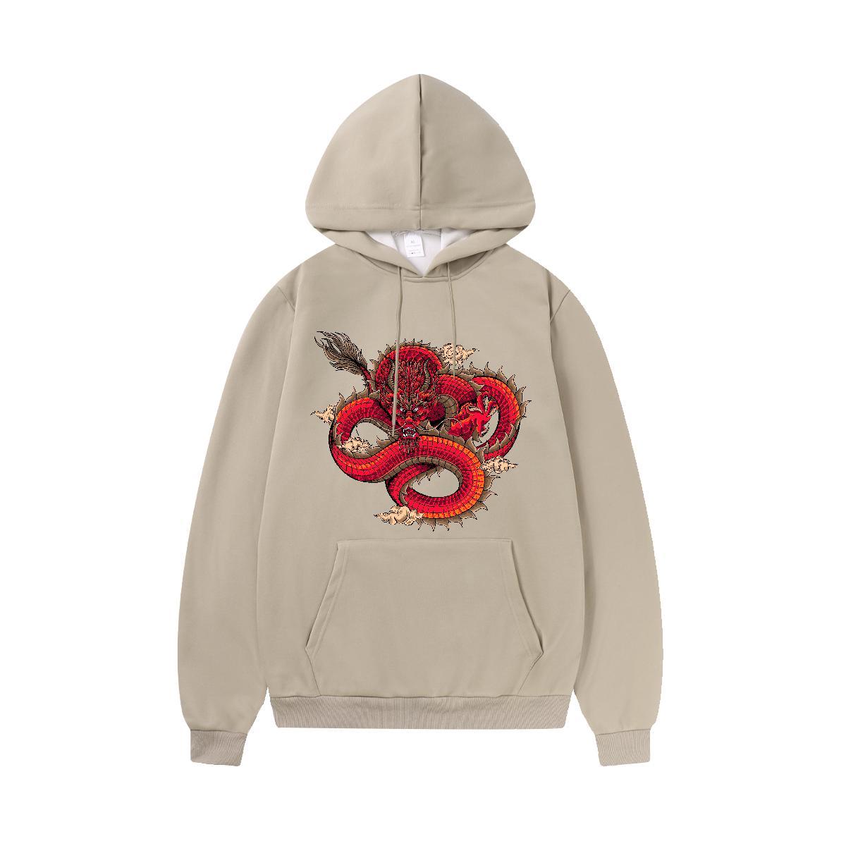 Fashion Designer Hoodie Popular Men Hoodie Custom Print Oversized Top Pullover Hoodie Y2K Drawstring Long Sleeve Cotton 350g