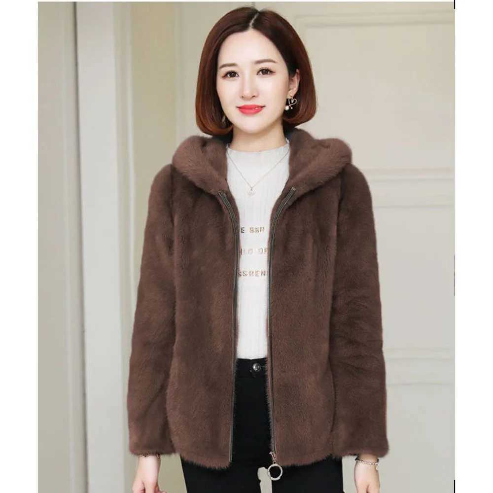 7XL Large Size Women Hooded Plush Jacket New Spring Autumn Korean Loose Faux Lambwool Fleece Zipper Coat Female Short OutwearX241018