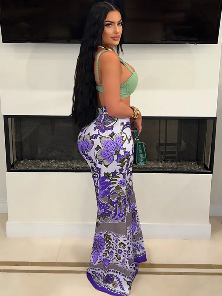 2 Piece Women Sets Arrival Summer Autumn Matching Sets Print Two Pieces Sets Tops And Pants Suits Outfits Clothing 241009