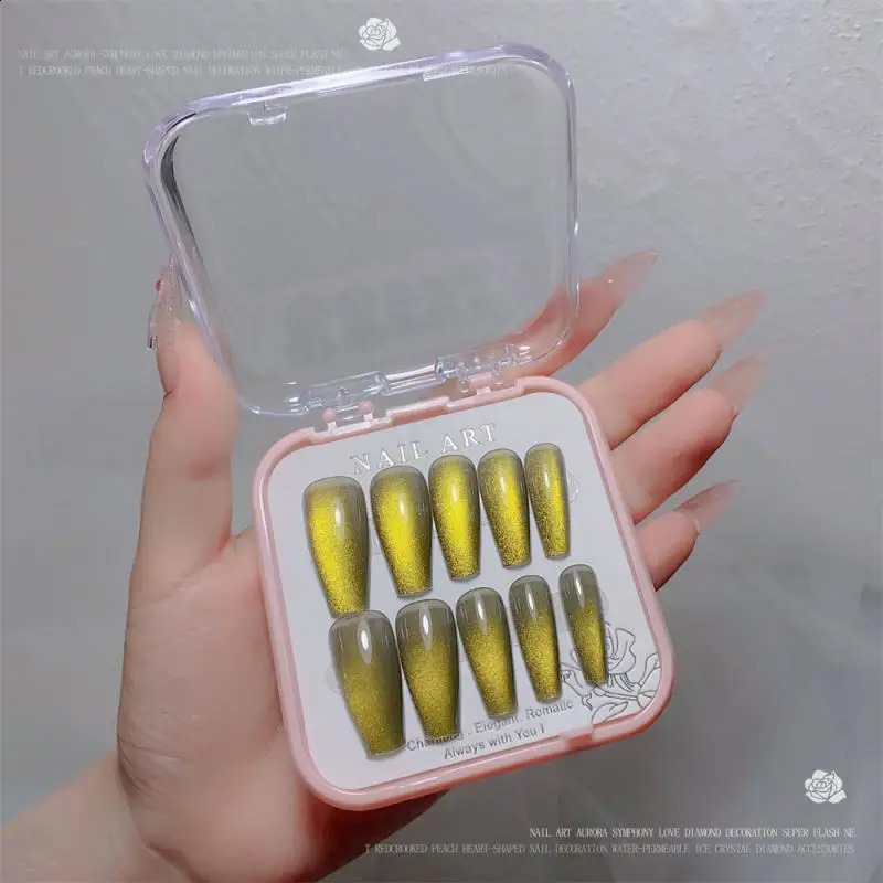 Manicure False Nails Hand Made Wear-resistant Smd Exquisite Easy To Operate Nail Art Wearing Armor False Nails 241017