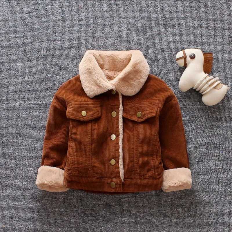 New winter fashion baby girl clothing children boy thick jacket childrens coat childrens casual cotton clothing baby sportswear M241018