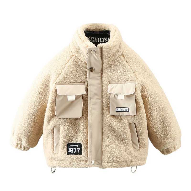 Boys outerwear jacket windproof jacket soft winter autumn cotton high-quality Christmas gift childrens clothing M241018