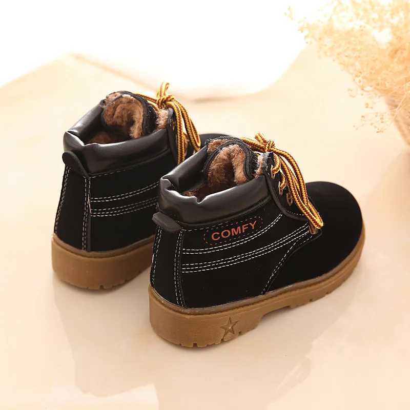 Boots New Fashion Winter Baby Boots for Boys and Girls Calzado Botas Nina 2022 Baby Winter Boots Baby Warm Snow Boots H241018
