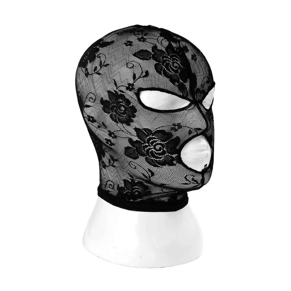 Bdsm Bondage Full Head Mask Sex Toys Unisex Blindfold Eye Mask Elastic Sexy Masks Couples Cosplay Erotic Headgear Accessories