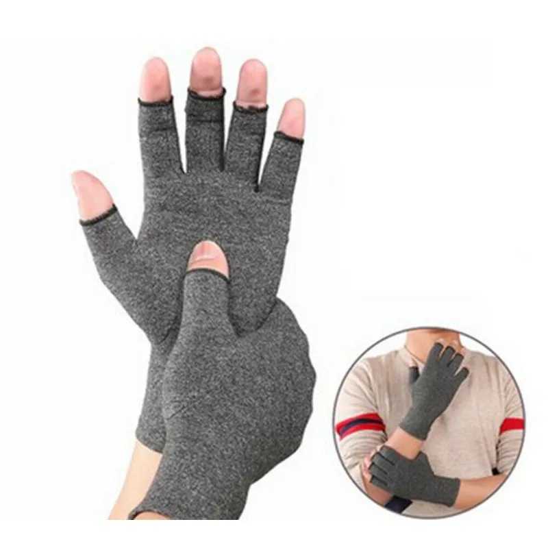 Joint composite gloves anti slip breathable health half finger gloves rehabilitation training pain Raleigh nursing glovesW241018