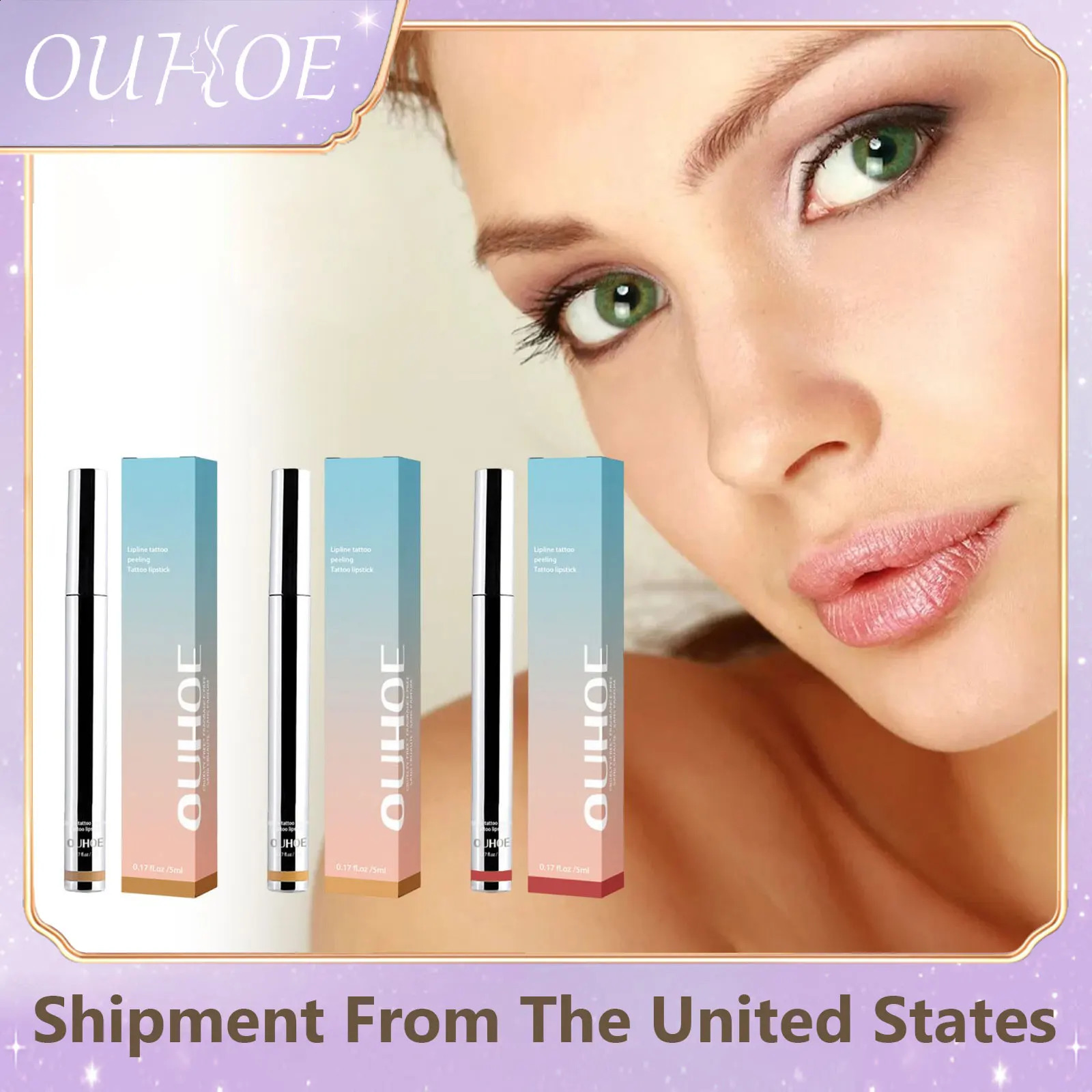 Peel Off Lip Liner Tattoo Pen Waterproof Long Lasting Lip Pencil Non Stick Matte Lipliner Moisturising Makeup Lipgloss Cosmetics 241017