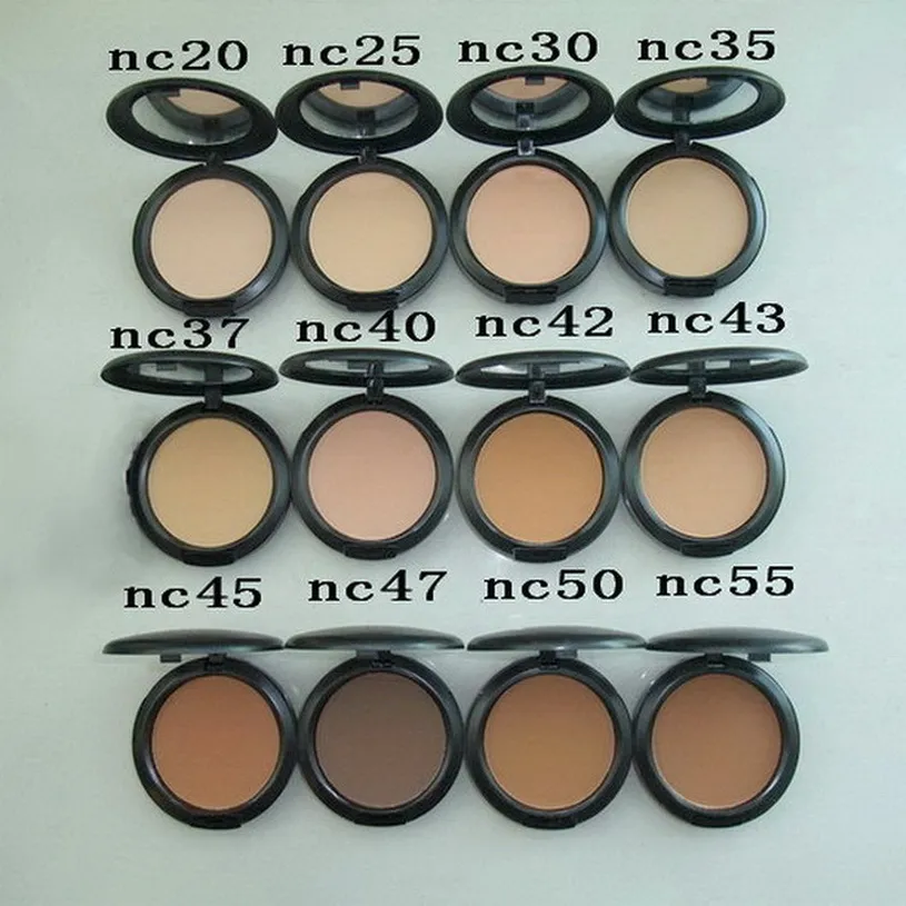 Face Designe Makeup Powder 3 Plus Foundation Whitening Skin NC Color 15G Firm Long-Lasting Natural Compact Brighten Concealer