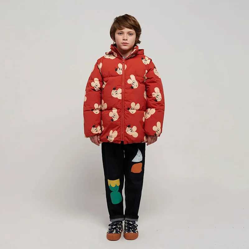 Childrens clothing winter cashmere zipper jacket baby warm double-sided color block jacket fashionable casual jacket M241018