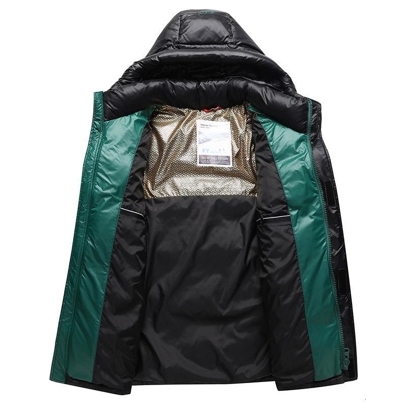 -30° High Quality Winter New Cold Resistant Down Jacket Men's Women Short Warm Fashion Brand Parkas Coat