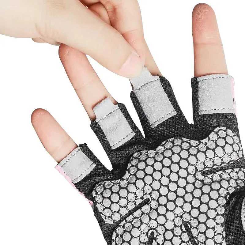 Fitness Straw Gloves Running Mountain Half Finger Gloves Yoga Training Outdoor Cycling Exercise GlovesW241018