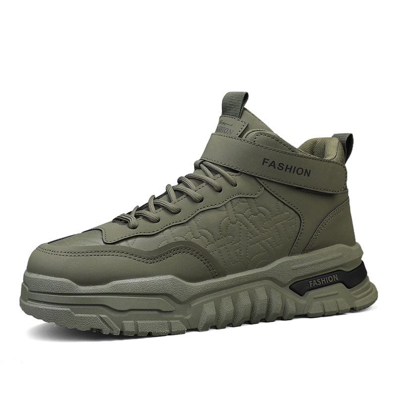 Men's Autumn New Casual Waterproof Thick Soled Martin Boots