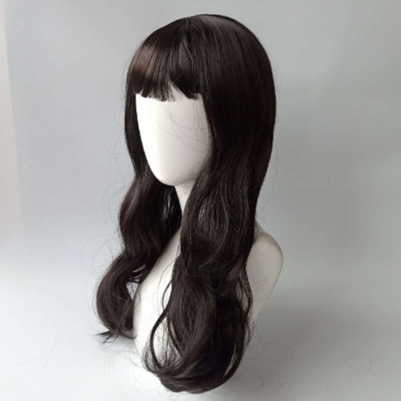 Hot Selg Children's Wig, Women's Curly Simulated Hair, Long Hair Synthetic Headband