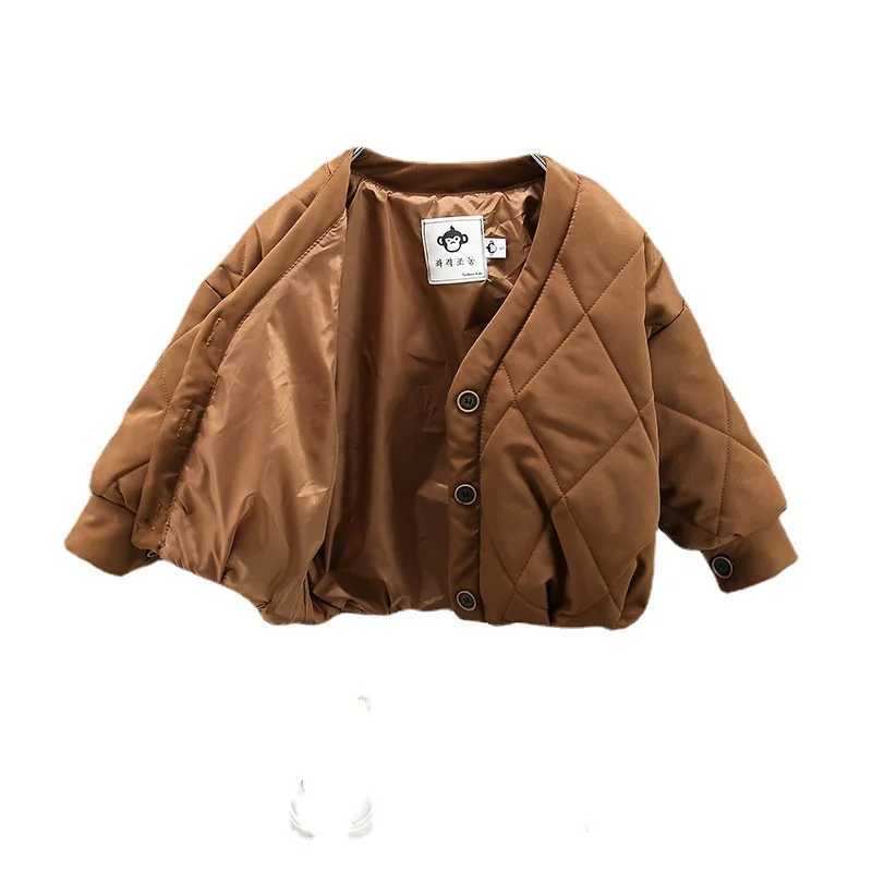 Boys outerwear cotton windproof outerwear elegant spring and autumn Christmas gift warm childrens clothing M241018